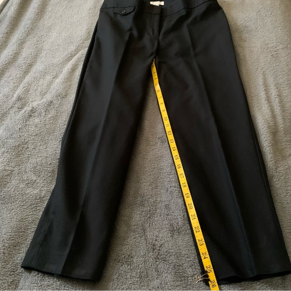 LOFT ~Julie ~Ankle Length ~Black Pants ~Size 8 Professional WorkWear Evening - Picture 8 of 8
